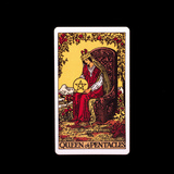 Rainha de Ouros no Tarot: significado da carta, no amor, trabalho e mais!