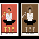 4 de Copas no Tarot: significado, história, amor, trabalho e mais!