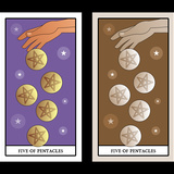 5 de Ouros no Tarot: significado, história, amor, trabalho e mais!