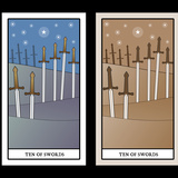 Significado do 10 de Espadas no Tarot: história, amor, trabalho e mais!