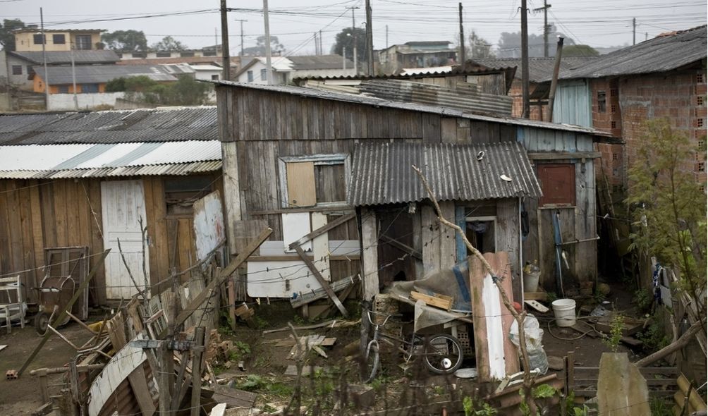 Imagem de uma favela