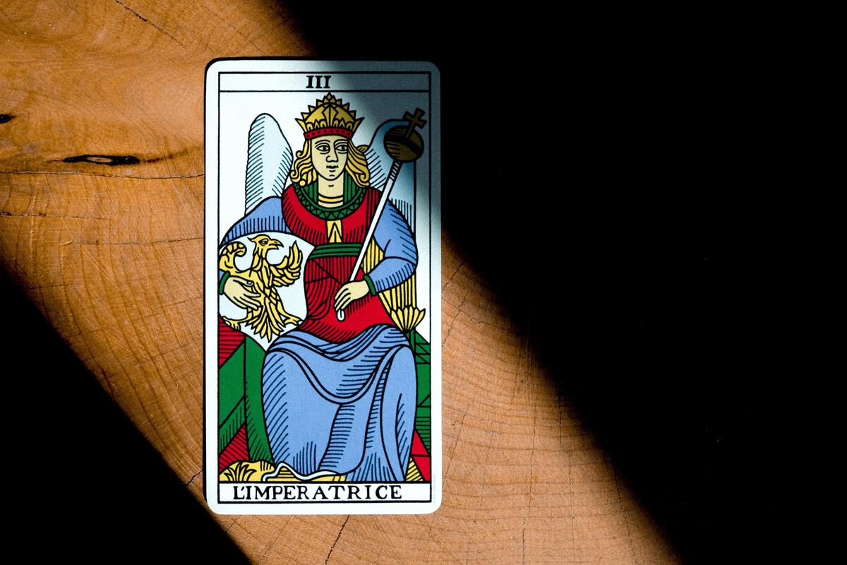 Carta de Tarot da Imperatriz.