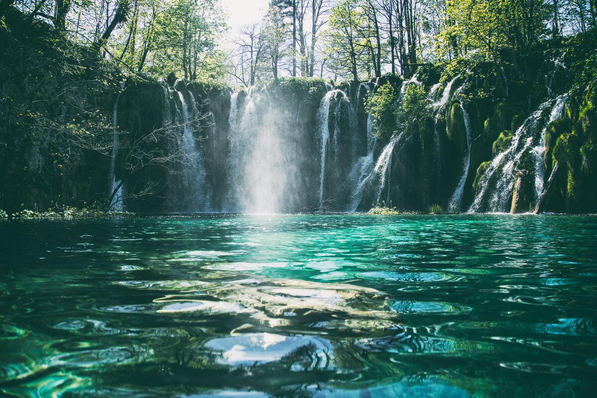 Cachoeira. 