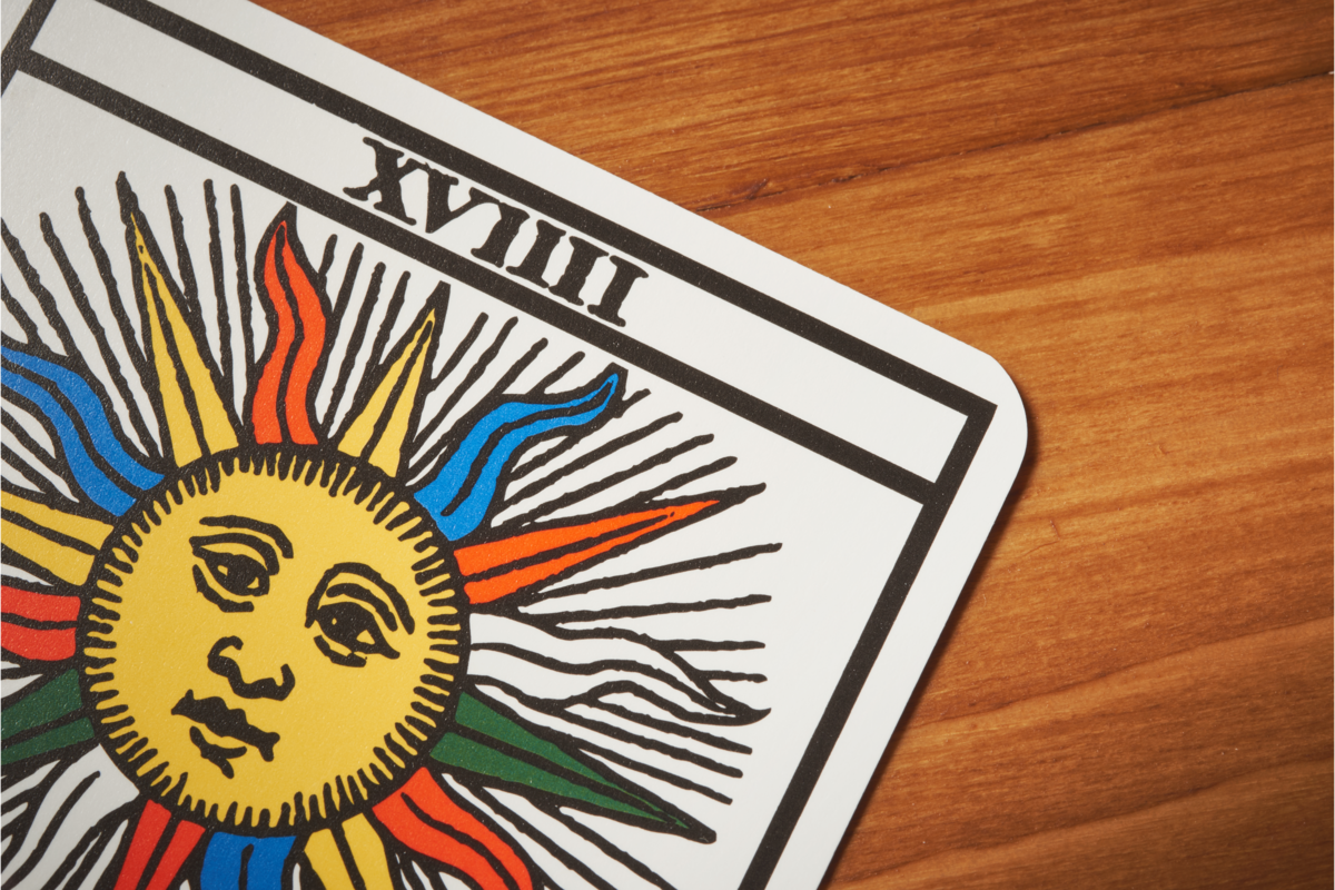 Carta de Tarot do Sol.