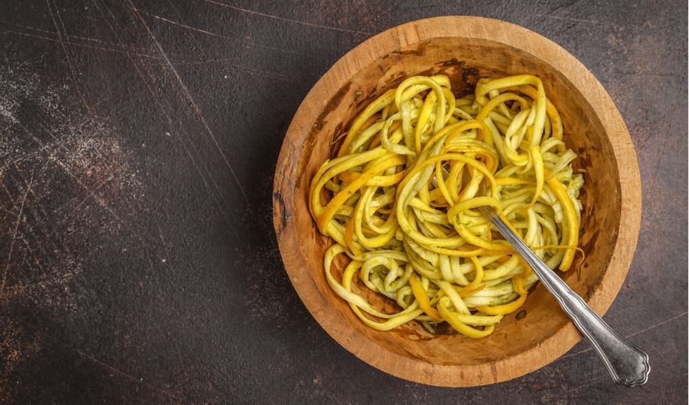 Bowl de macarrão de abobrinha