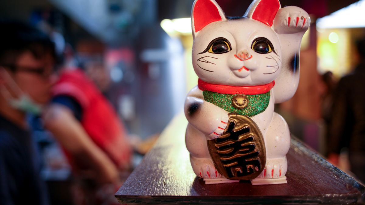 Maneki neko.