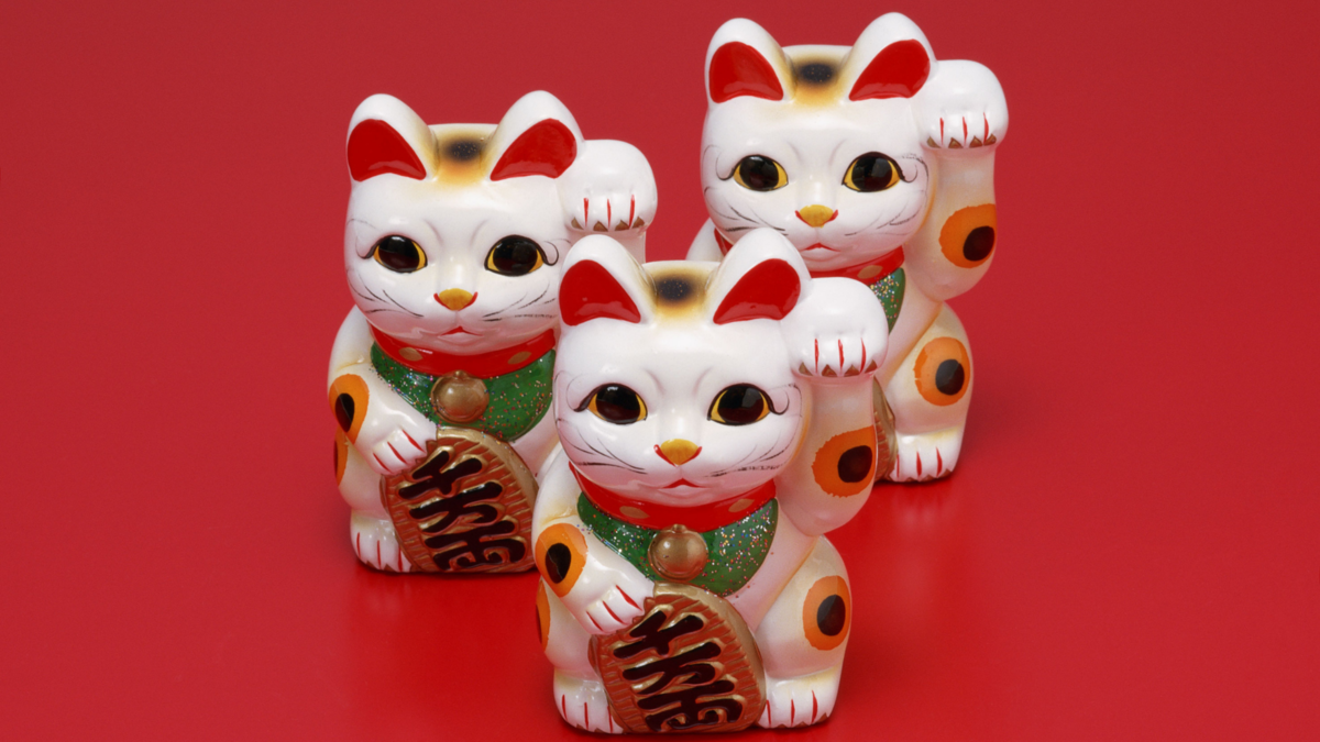 Maneki neko.