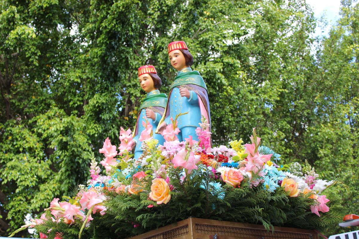 Altar para Damião e Cosme.