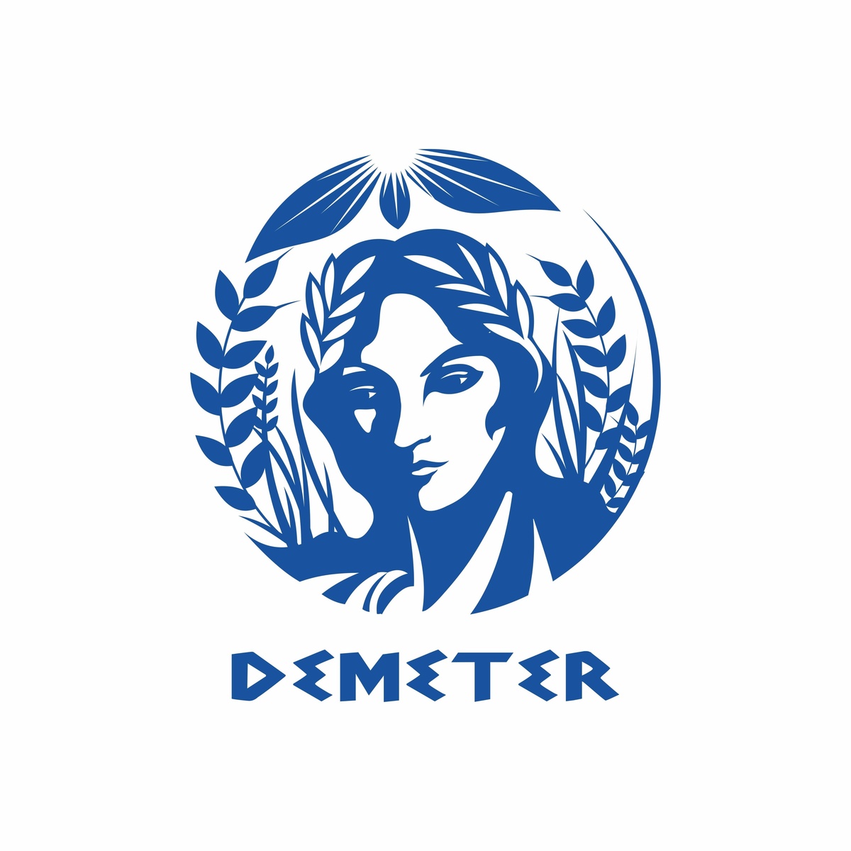 Representação da deusa demeter