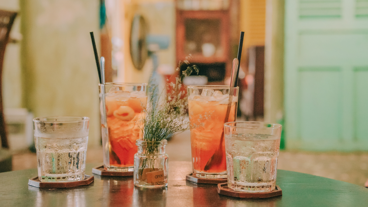 Bebidas alcoólicas.