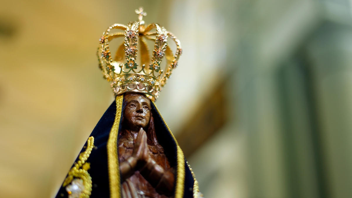 Imagem de Nossa Senhora Aparecida.