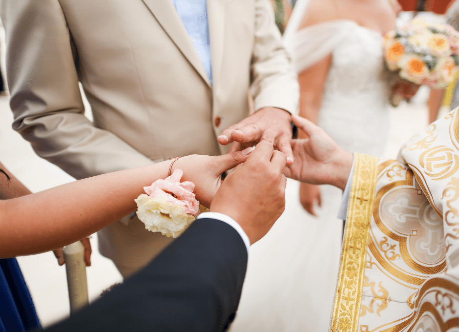 Padrinho de casamento em sonho