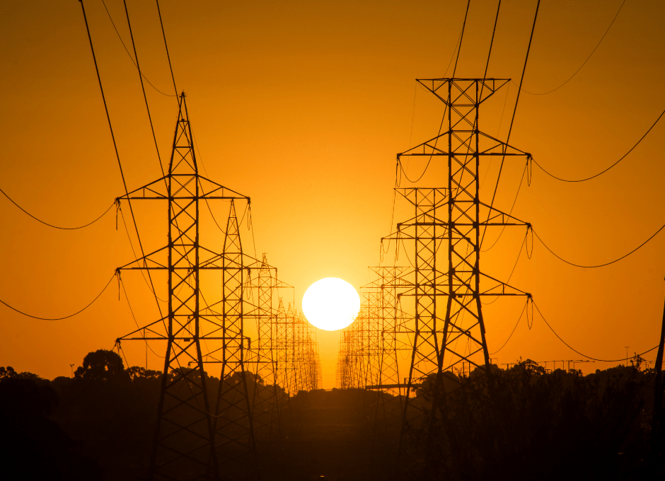 Rede de eletricidade em um sonho