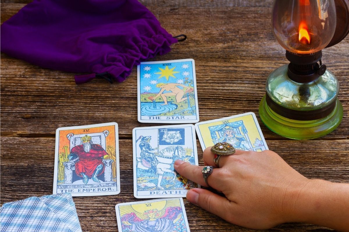 Leitura de Tarot.