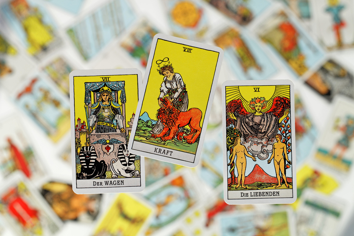 Carta A Força do Tarot.