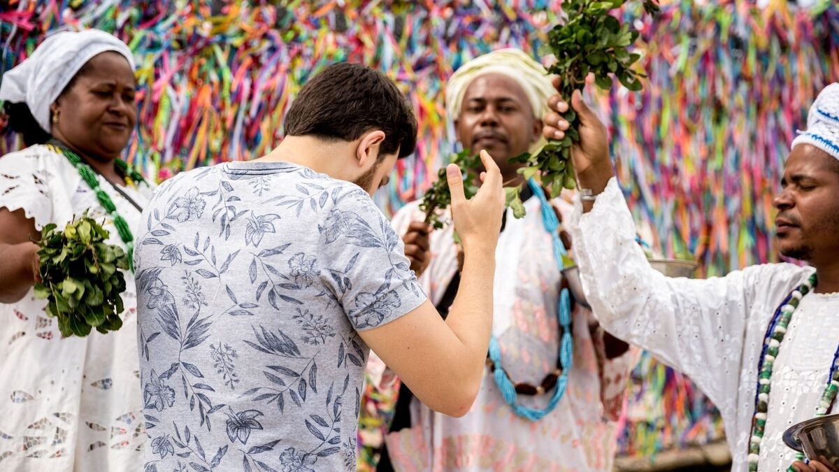 Ritual do candomblé.