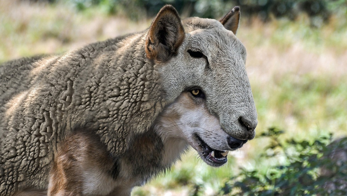 Lobo em pele de cordeiro.