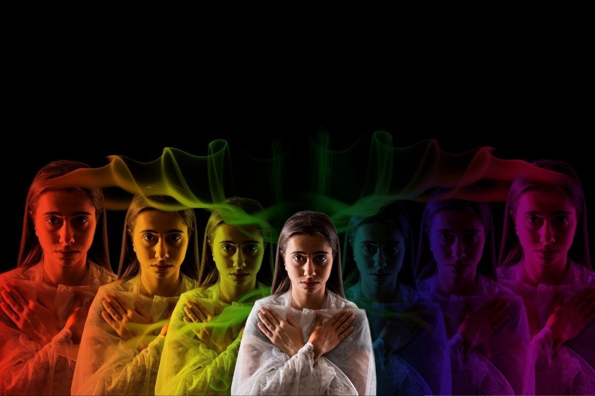 Diferentes cores de auras