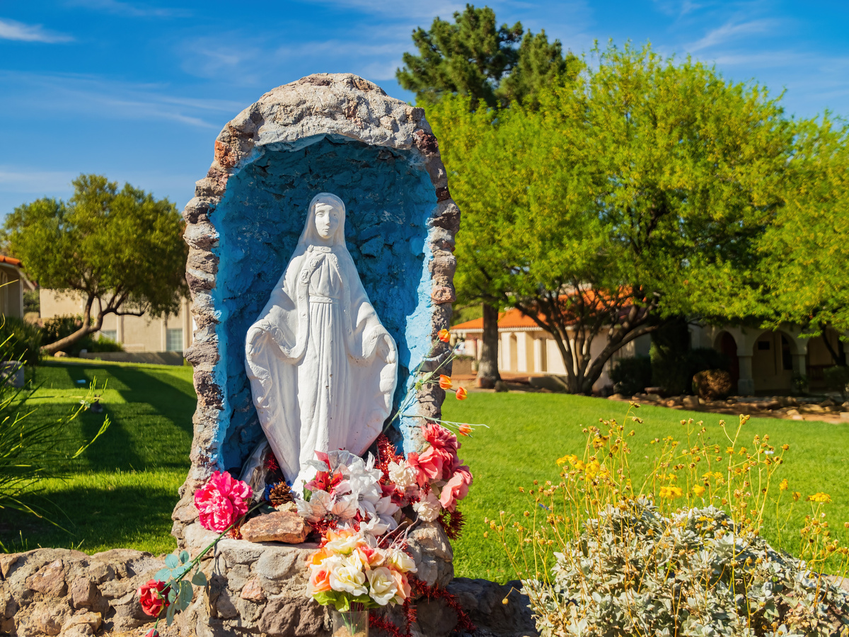 Estátua de São Judas Tadeu.