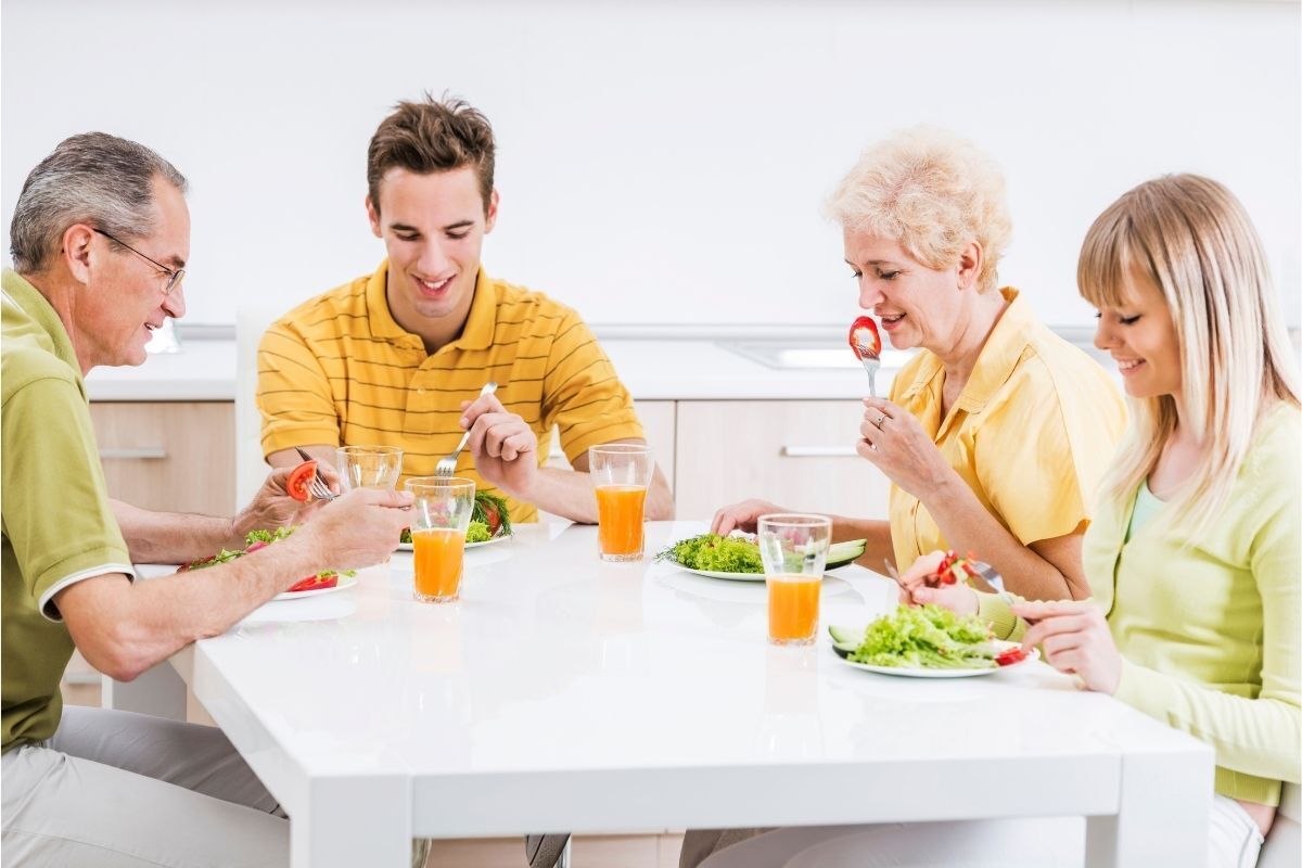 Almoço em família