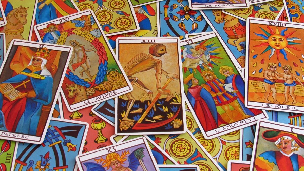 Cartas de Tarot.