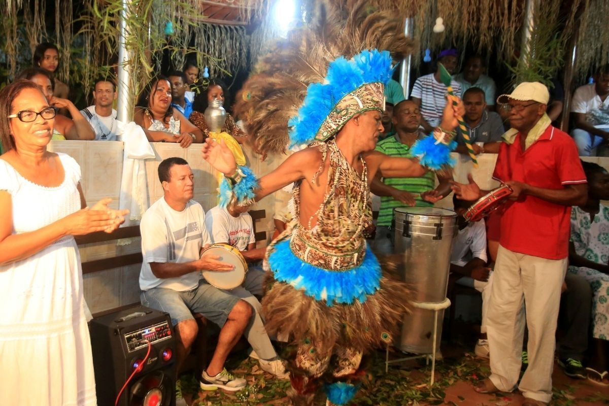 Caboclo de Xangô - Terreiro de Candomblé, na Bahia 