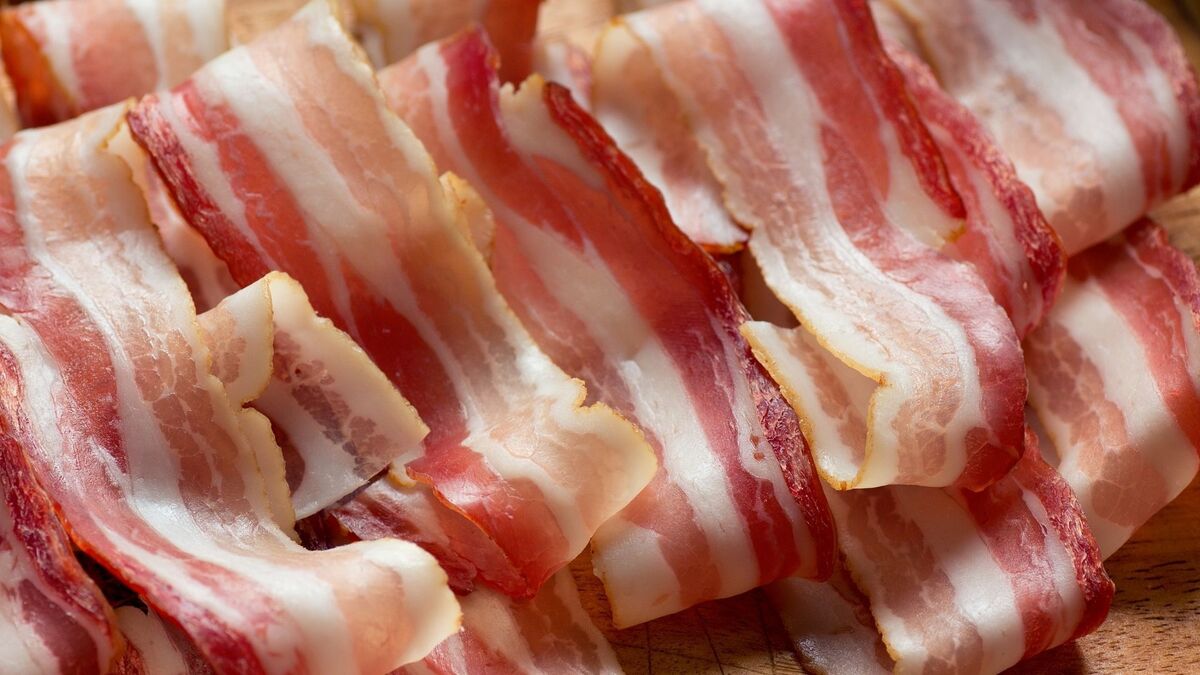 Tiras de bacon.