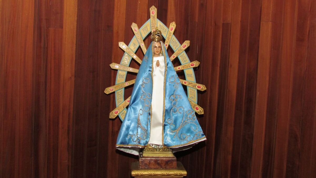 Imagem de nossa senhora.