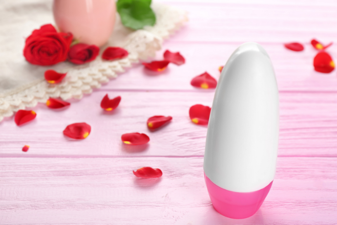 Desodorante feminino Roll-on.