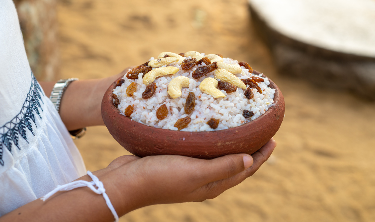 Macumba com alimentos