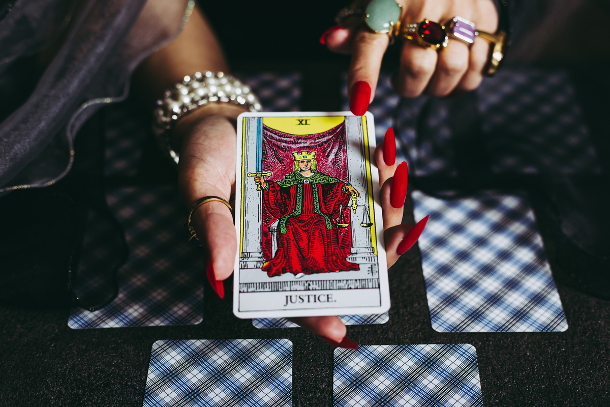 Carta do Tarot A Justiça