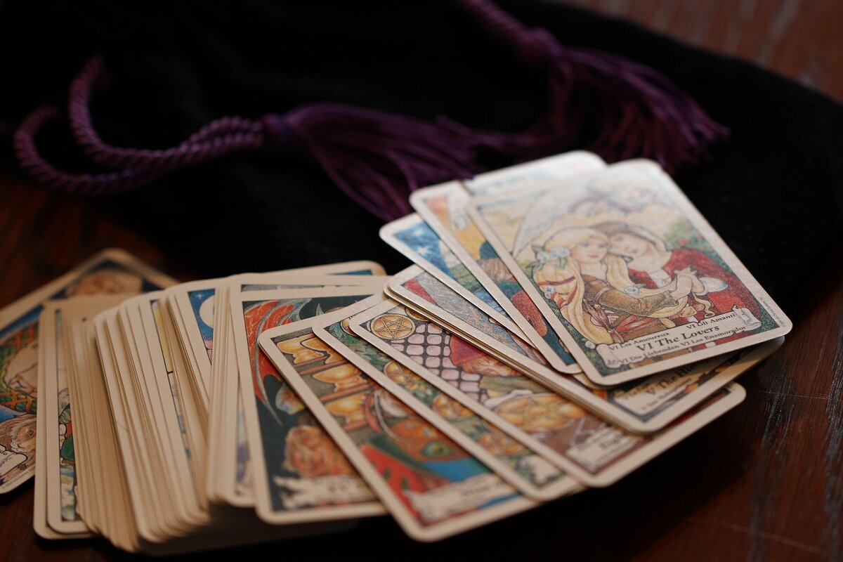 Cartas de Tarot.