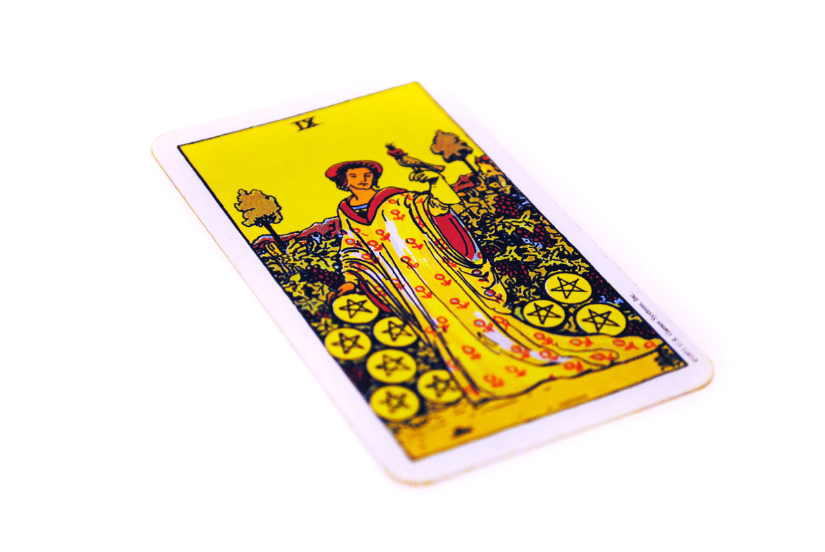 Carta 9 de Ouros no Tarot