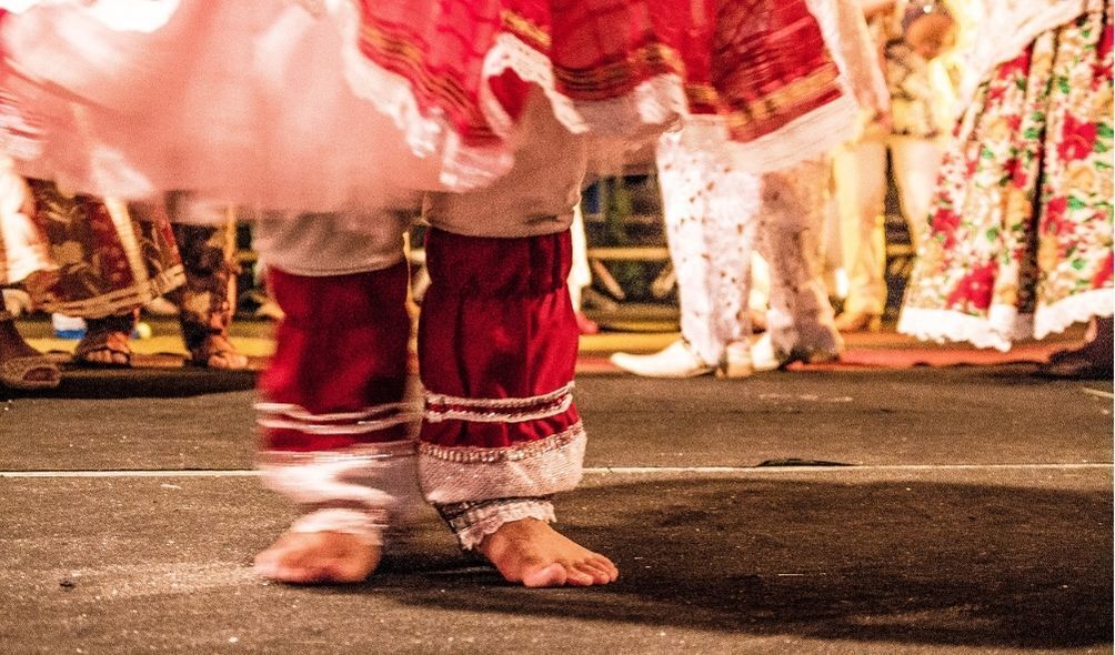 Dança de religião de matriz africana